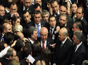 23 Nisan'ın ilk resepsiyonu...