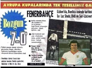 Benficalı efsaneden Fenerbahçe'ye 7-0 hatırlatması