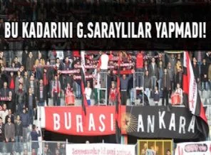 Bu kadarını Galatasaraylılar yapmadı!
