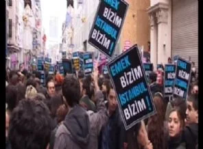 Bu kez de ünlü oyuncular yürüdü