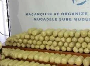 Elazığ'da 43 kilogram esrar ele geçirildi
