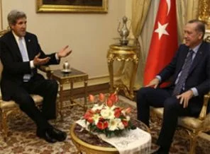 Erdoğan Kerry ile görüştü