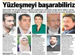 Ermenilerle yüzleşmeyi nasıl başaracağız