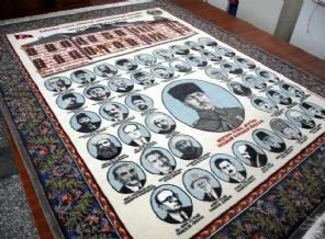 Erzurum Kongresi'ni halıya işledi