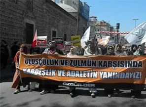 Fatih'te Kardeşlik ve Adalet İçin Yüründü