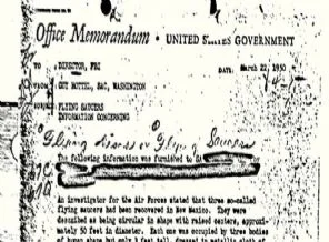 FBI'ın 63 yıllık UFO bildirisi