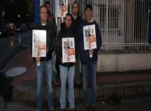 Gazeteci arkadaşlarından Kadumi için eylem