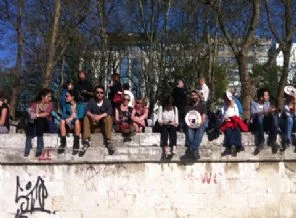 Gezi Parkı'nda cümbüşlü eylem