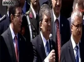 Gül'den Bingöl'de kardeşlik mesajları