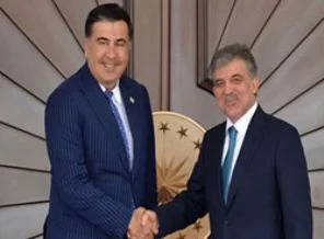 Gürcü lider Ankara'da
