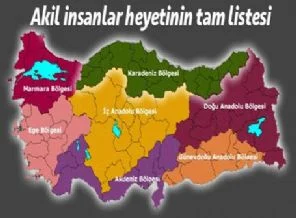 İşte Akil İnsanlar Heyeti! Bölge başkanları kimler oldu?
