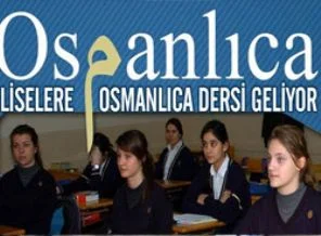 Liselere Osmanlıca dersi geliyor