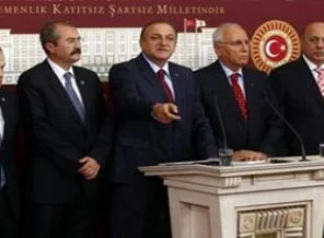 MHP'li vekillerden fezleke tepkisi