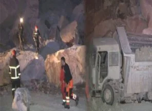 Şanlıurfa'da taş ocağında göçük