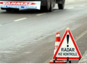 Seyyar radar ikaz levhası uygulaması kalktı