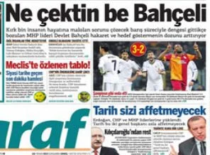 Taraf'tan Bahçeli'ye: Ne çektin be Bahçeli!