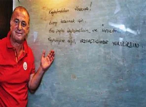 Terim'den dev maç öncesi son mesaj!