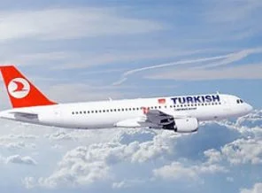 THY uçağına araç çarptı