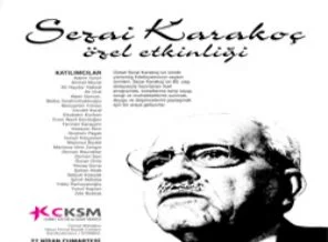 TYB'den Sezai Karakoç'a özel program