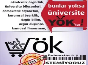 Üniversitede 'özgür düşünce' için tek adres: yok.gov.tr!