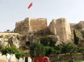 Urfa kalesi çöktü