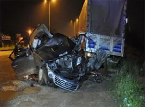 Yurttaki trafik kazalarında 3 kişi öldü