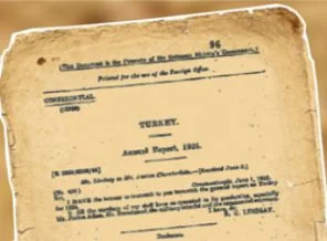 1924 İngiliz Yıllık Raporları'nda çarpıcı gerçek