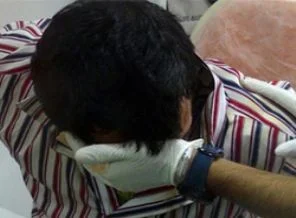 Akıl hastasına da gaz bombalı müdahale