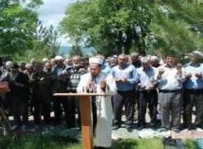 Aydıncık'ta yağmur ve şükür duası