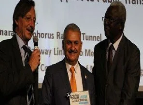 Bakan Yıldırım'a Ulaştırma Oscarı