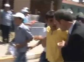 Başbakan'ın koruması: Seni parçalarım!