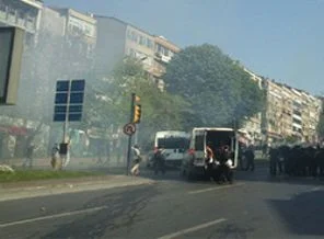 Beş gazeteci yaralandı