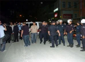 Bolu'da gergin gece