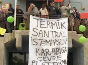 ÇED toplantısı yapılamadı