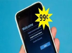 Facebook telefonu sadece 99 cents
