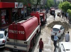 Fatih'te doğalgaz patlaması