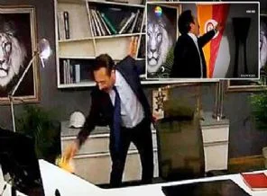 Galatasaray bayrağının çöpe atılması istifa getirdi