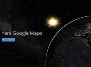 Google haritaları yenilendi
