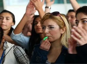 Havada yine grev göründü