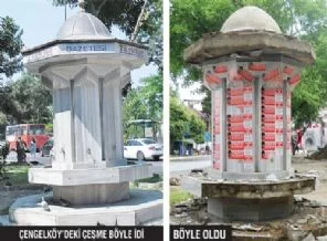 Hayrat çeşmeleri neden yıkıldı?