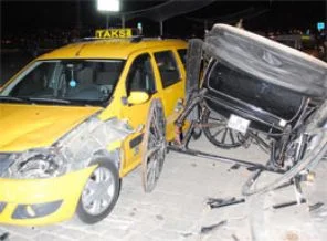 İzmir'de fayton dehşet saçtı