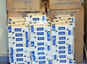 Kırıkkale'de 36 bin paket sigara ele geçirildi