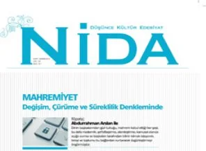 Nida Dergisi'nin 159. Sayısı çıktı!