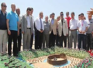 Osmanlı cephelerini panoramik makete işlediler