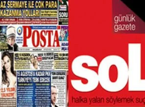 Posta ve Sol Gazetesi TMSF'den özür diledi