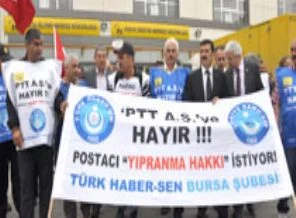 Postacılar Ankara'ya yürüyor