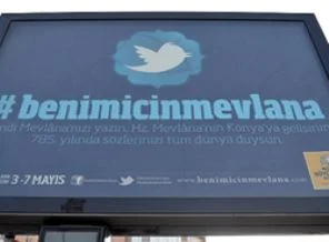 Sosyal medya, 'Benim için Mevlana' diyor
