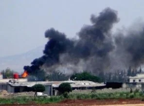 Suriye ordusu mahsul depolarını bombaladı