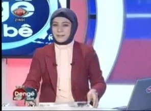 TRT'deki başörtülü sunucuya tahammül edemediler