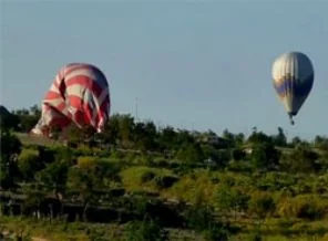 Turistler balon kazasını anlattı